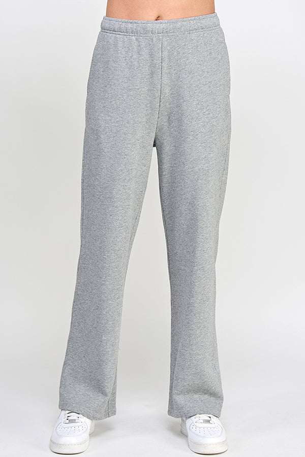 P9001P_WASHED HEATHER GREY [PRE-PACK] EVERYDAY HIGH RISE FRENCH TERRY SWEATPANTS